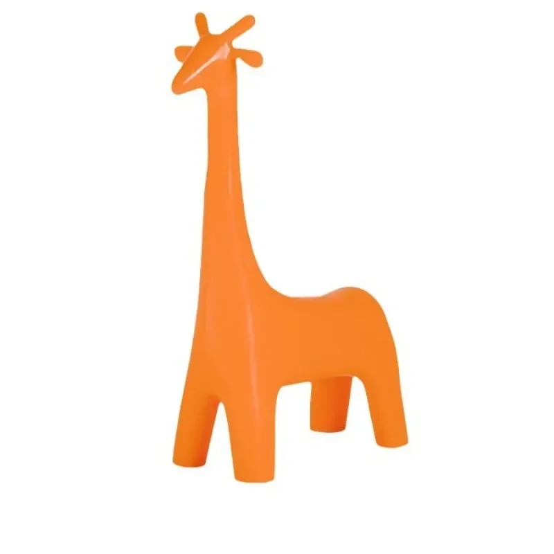 Stool Nordic giraffe chair creative baby children's stool home entry shoe changing stool living room decoration ornament