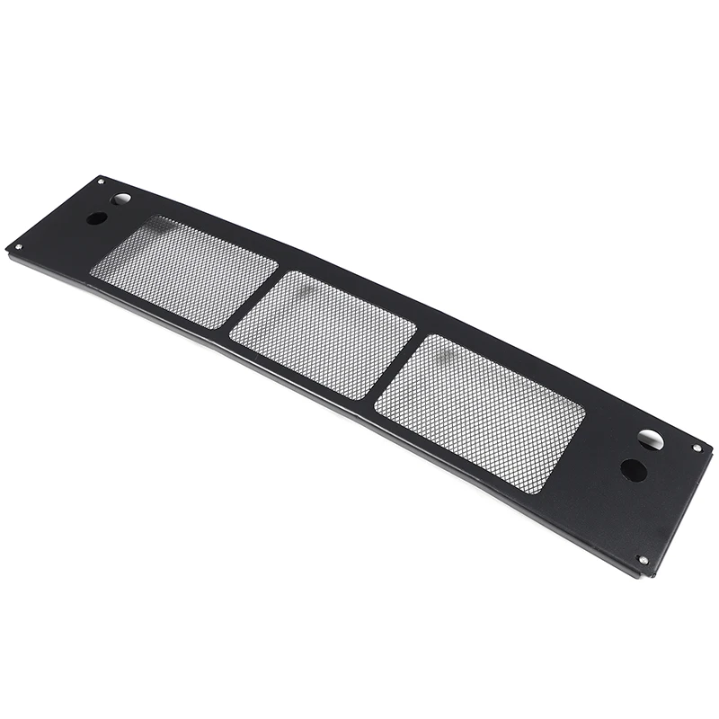 Carbon Steel For Hummer H2 2003-2009 Car Front Bumper Lower Grille Insect Proof Mesh Cover Decorative Accessories