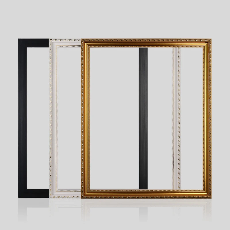 

Customized Large size Frame European Style Diy Outer Frame For Diamond Painting PS Foam Frame Wall Art Home Decoration