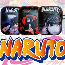 New Anime NARUTO Sasuke Itachi Wireless Bluetooth Earphone Case Cartoon Naruto Soft Shell Suit for Airpods1/2 Birthday Gift