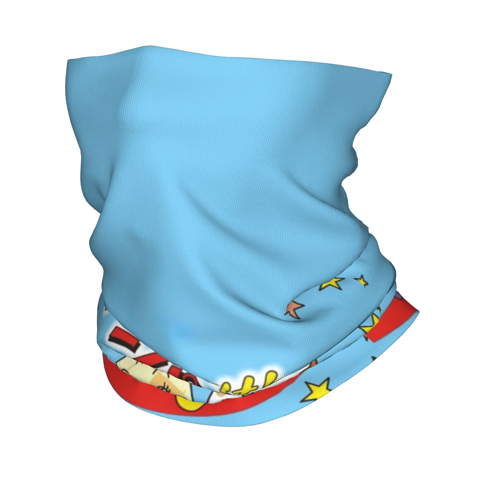 Round Cartoon Characters (4) Bandana  Cover Club Anpanman  Face Mask Cycling Riding AdultWashable Neckerchief