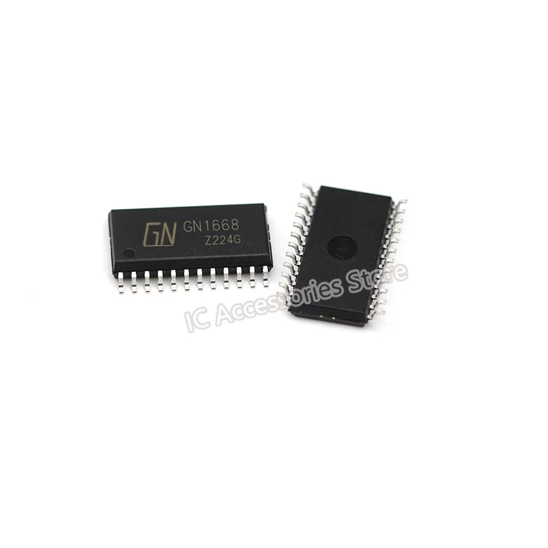 10pcs GN1668 SOP24 Integrated Circuit LED Display Driver New and Original