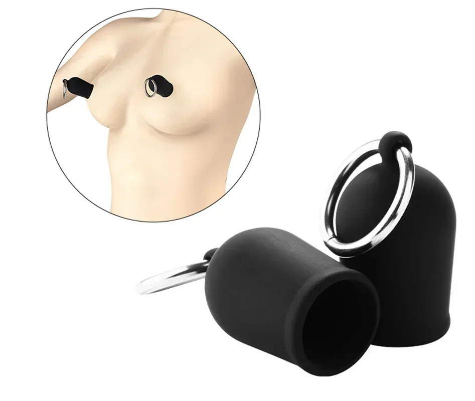 Nipple Clamps Sex Toys Bdsm Sucker Breast Pump Suction Cup Therapy Vacuum Pump Breast Bondage Clip Simulator Enhancer Massage