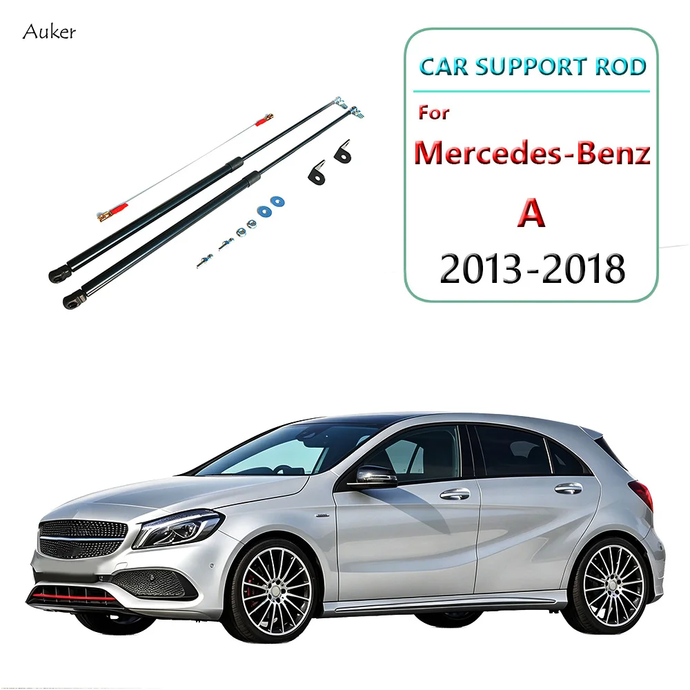 Motorhauben-Gasdruckfedern, hydraulische Stoßdämpfer, Hebestützen für Mercedes-Benz A 2013-2018
