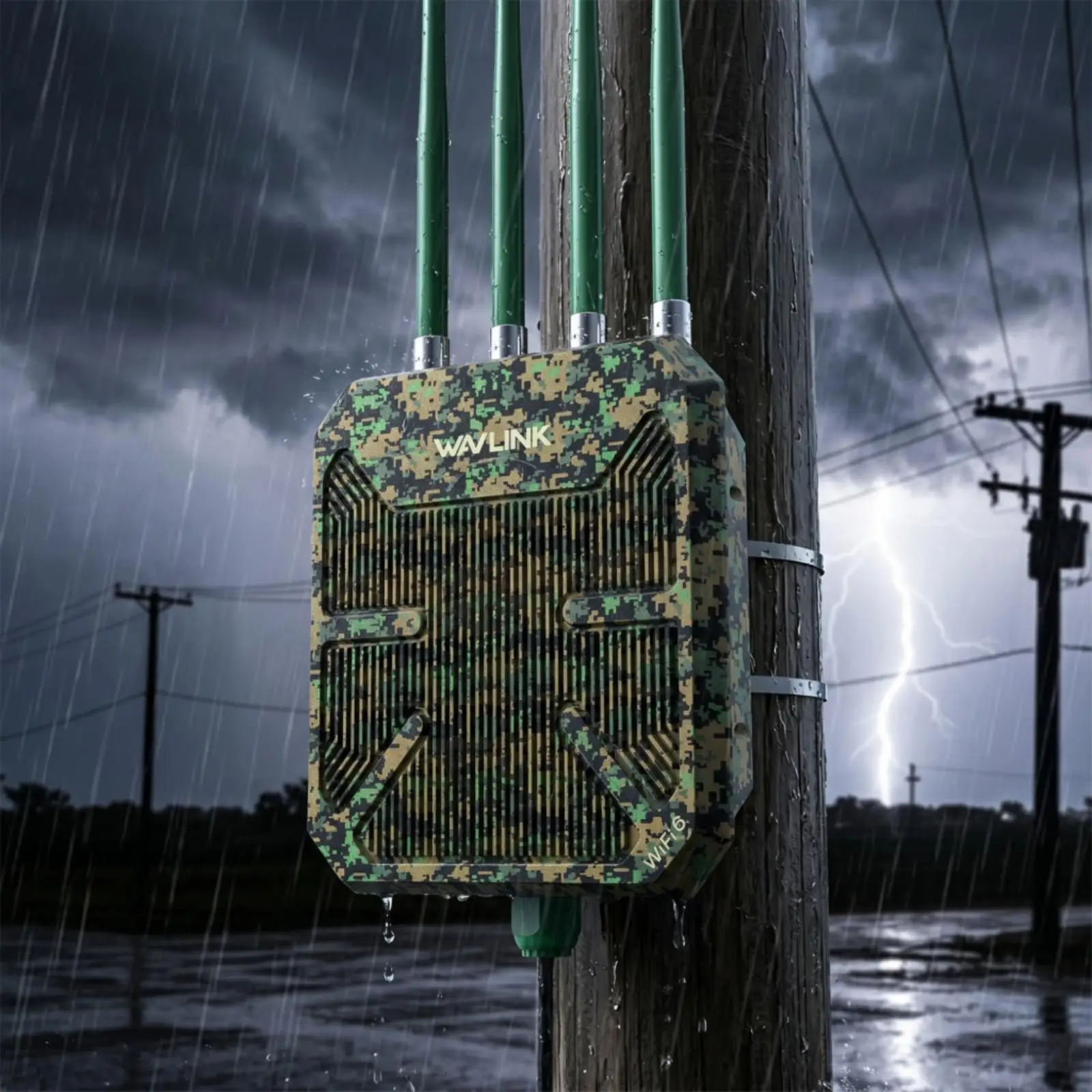 Outdoor Booster IP67 Waterproof Outdoor Booster Overvoltage Protector Arrester Weatherproof Network Node for Exposed