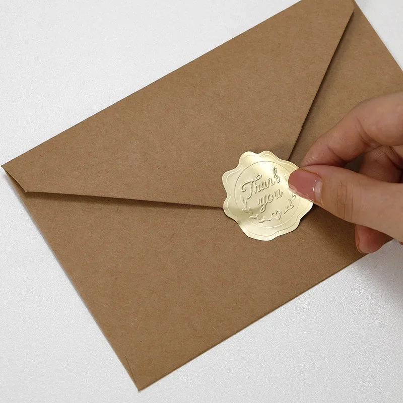 50pcs/lot Envelope for Invitations Postcards Giftbox Message 210g 16x10.5cm Kraft Paper Wedding Business Storage Bag Supplies