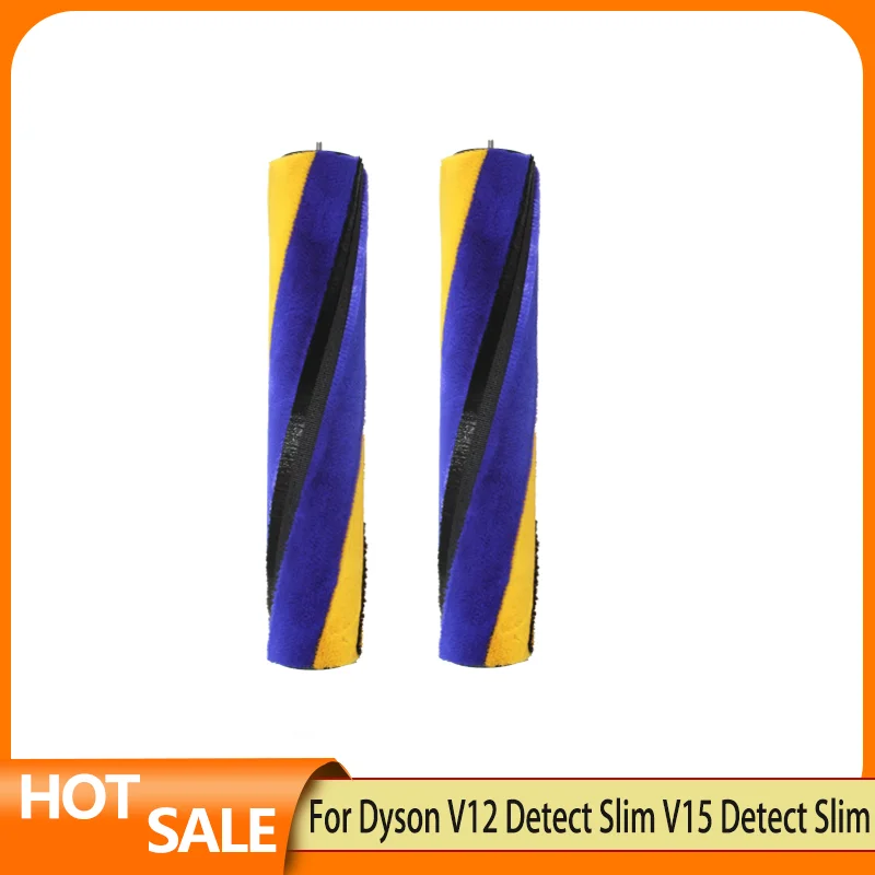 

Soft Roller Brush For Dyson V12 Detect Slim V15 Detect Slim V8 Slim V10 Slim Vacuum Cleaner Replacement Rolling Brush Parts