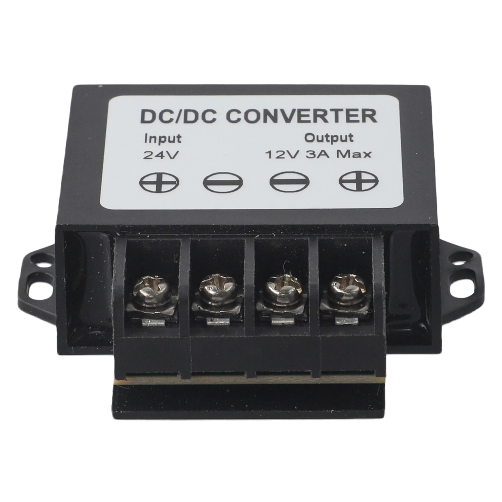 

Voltage Regulator DC 24V to 12V 3A Power Adapter with Input Under Voltage and Temperature Protection for Alarms and Intercoms