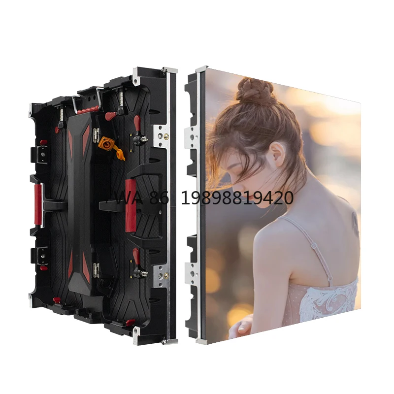 

768*768 мм водонепроницаемый светодиодный экран для мероприятия, фоновая рекламная видеостена, высокое разрешение, открытый