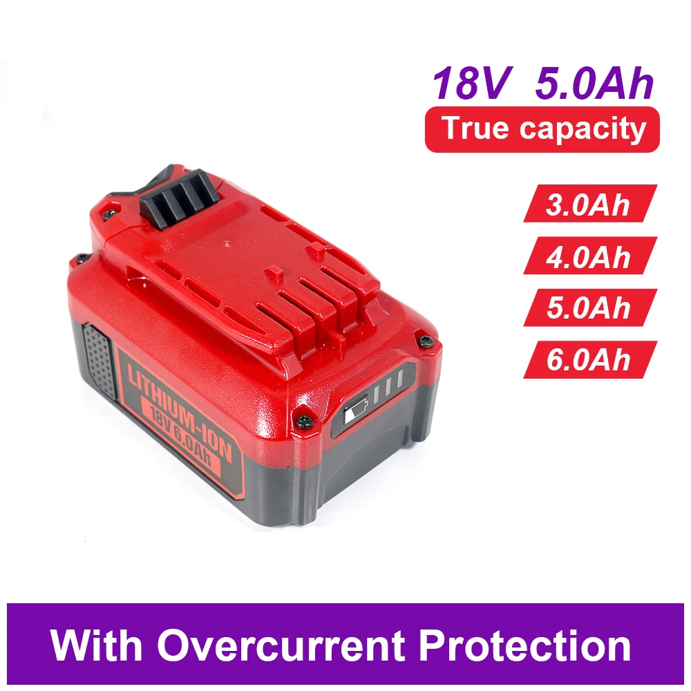 

REACELL 5000mAh 20V Battery for Craftsman V20 Battery Lithium Ion Compatible for Craftsman 20V MAX CMCB202 CMCB204 CMCB205