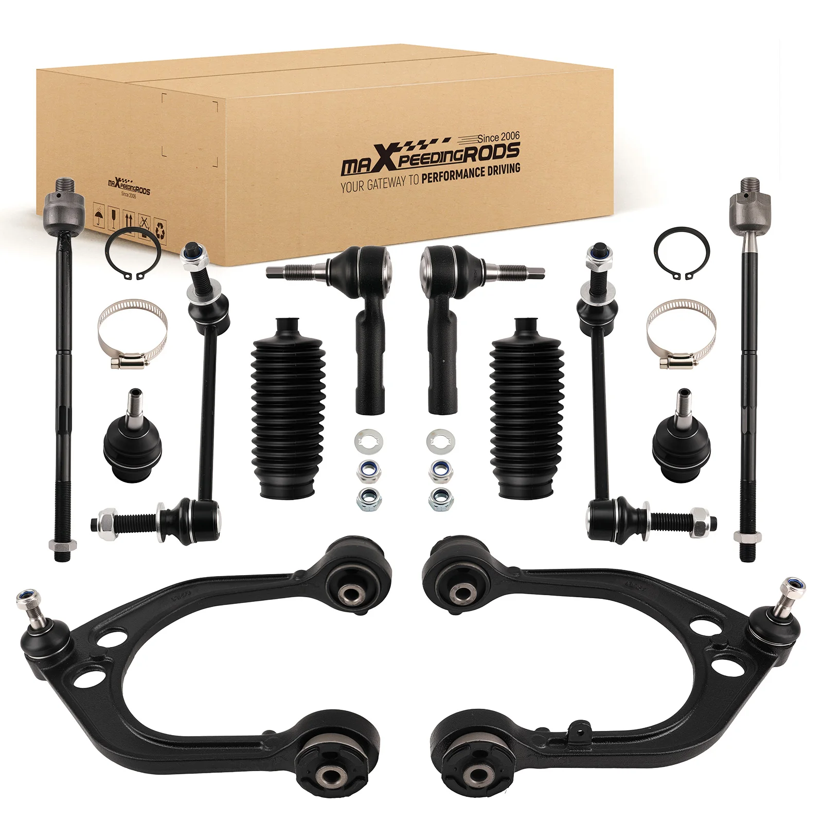 

Front Upper L&R Control Arm Stabilizer/Sway Bar Link For RWD Challenger Chrysler