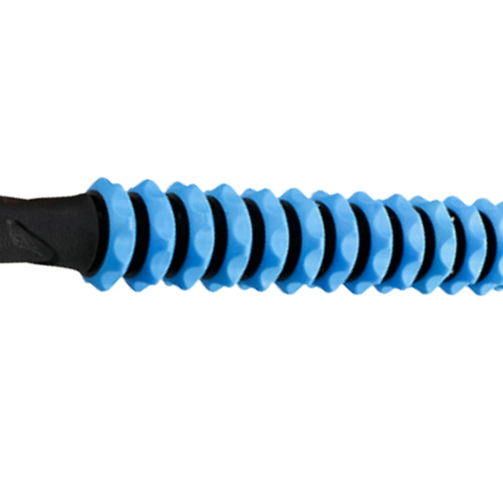 

Blue Plastic Rolling Massager Full Body Deep Tissue Massage Stick High Density Durable Relief Fatigue Yoga Relax Rod For