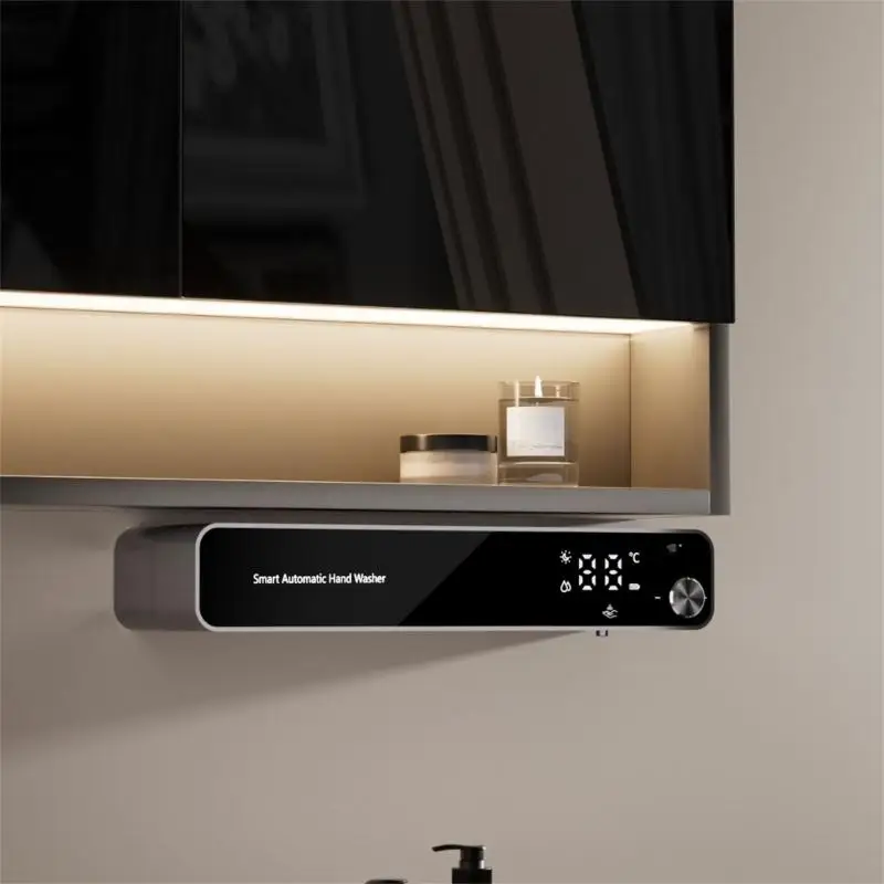 

Активированный автоматический дозатор пенного мыла, регулировка USB C, аккумулятор 1800 мАч, настенный монтаж для ванной комнаты 37JD
