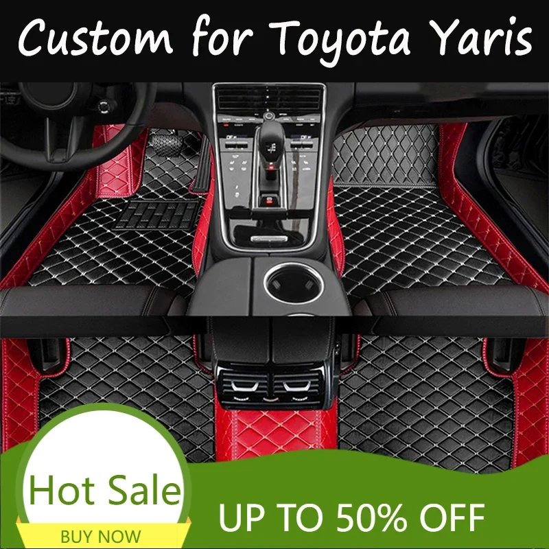 Non-hybrid Vehicle Car Floor Mats For Toyota Yaris Cross Yarisu Kurosu XP210 2021 2022 2023 Waterproof Pads Car Accessories 2012