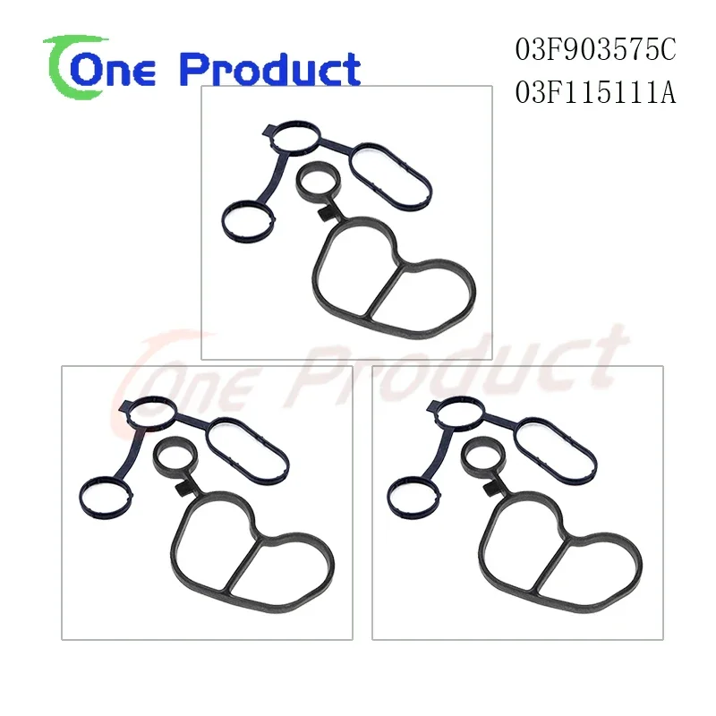 3set/6set  03F115111A  03F903575C  New Seal Oil Cooler Gasket For  Audi A3 VW Skoda Beetle Golf Jetta Car Accessories