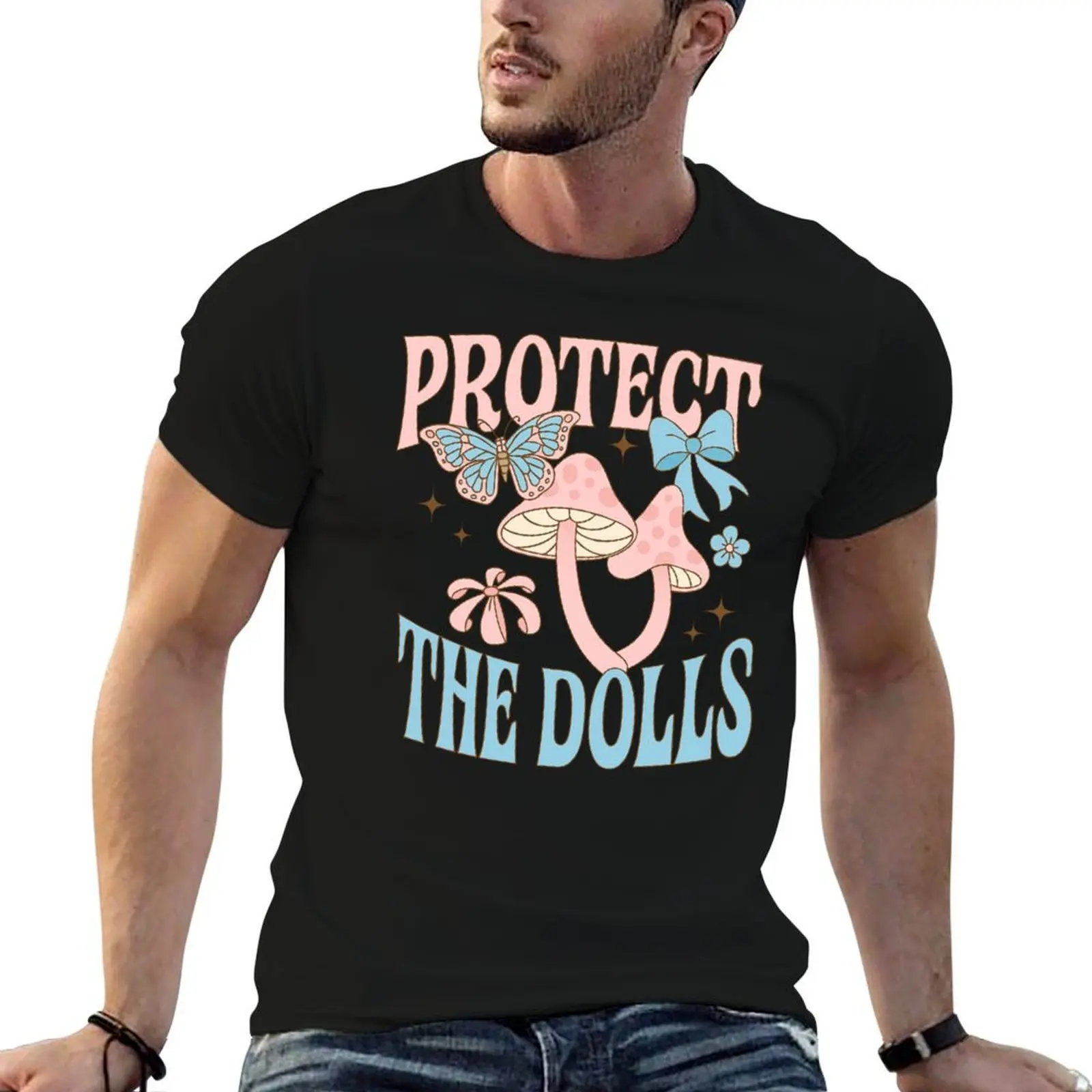 

Protect The Dolls Gender Equality Retro T-Shirt t shirt man luxury man graphic t shirt T-Shirt