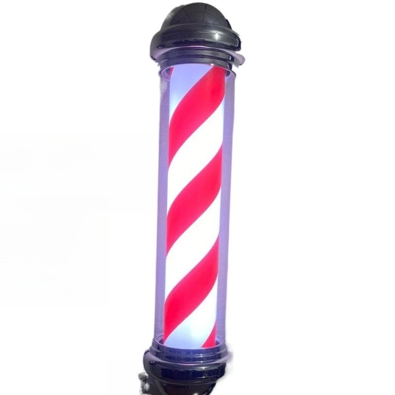 

Hair turn light Barber shop cylindrical LED advertising turn light Hair salon light waterproof