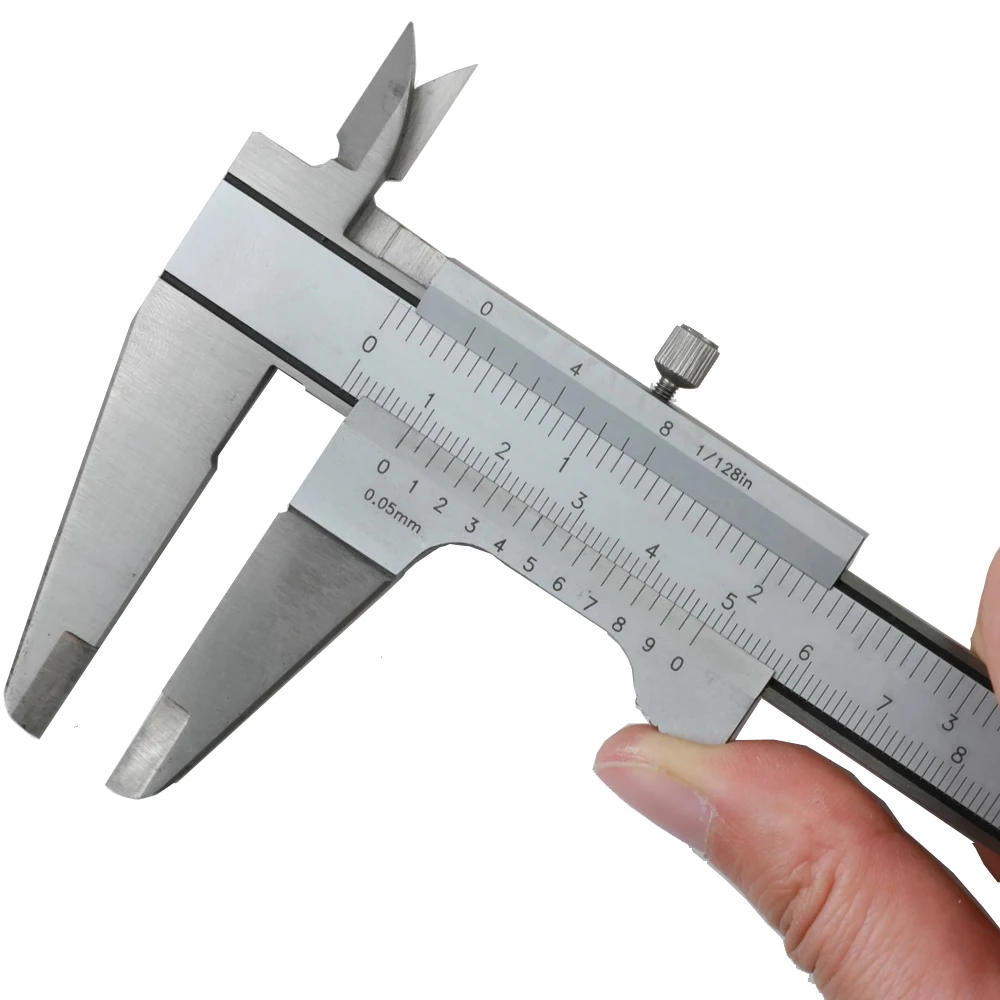 

Caliper Vernier Caliper 0-200mm Precision 0.05mm Measuring Tools Gauge Hand Tools