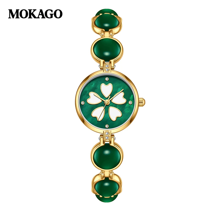MOKAGO 8138 Fashion Women's Quartz Watch Luminous Dial Casual Ladies Wrsitwatch Bracelet Elegant Watches for Woman