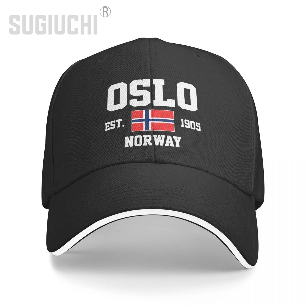 Baseball Cap Norway EST.1905 Oslo Capital Men Women Unisex Hip Hop Sandwich Caps Snapback Golf Hat Fishing