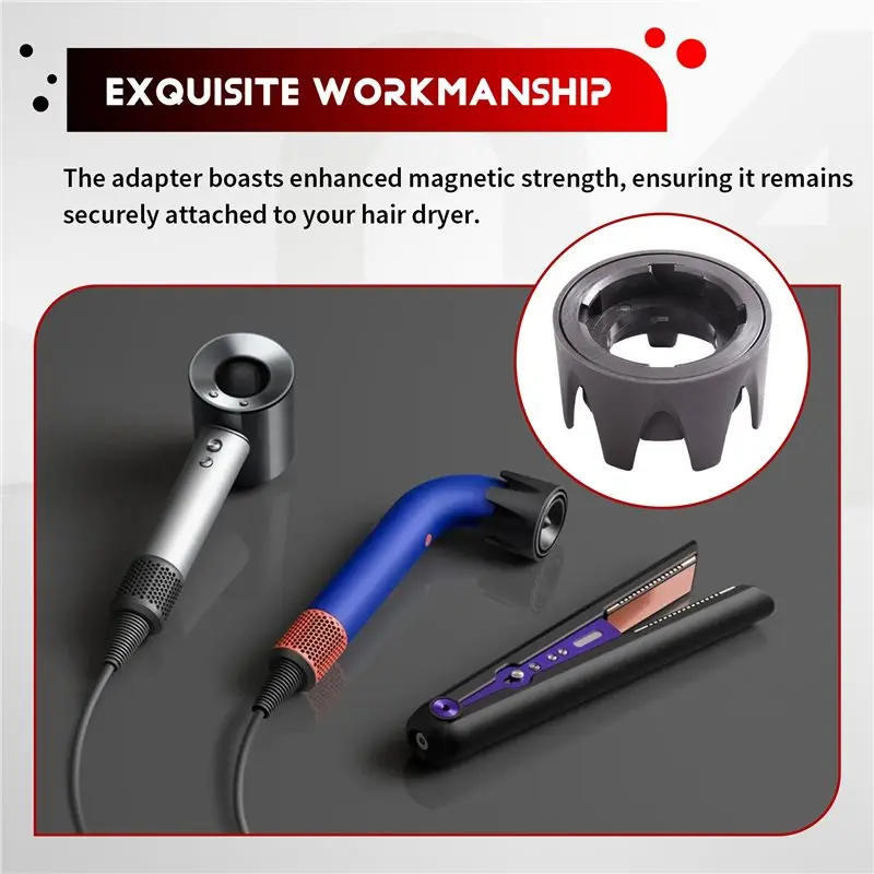 

【NEW PRODUCTS TO BE RELEASED IN 2026 】Adapter For Dyson Supersonic Hair Dryer HD17/HD18, Adapter Attachments Converting Hair Dry