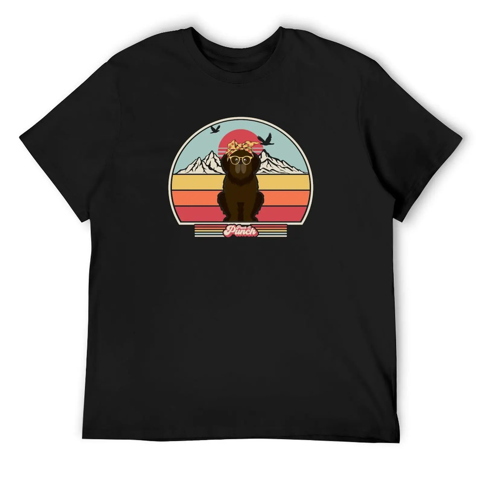 

Newfoundland Design. Retro Style Product T-Shirt T-shirts oversize blue archive summer clothes mens graphic t-shirts anime