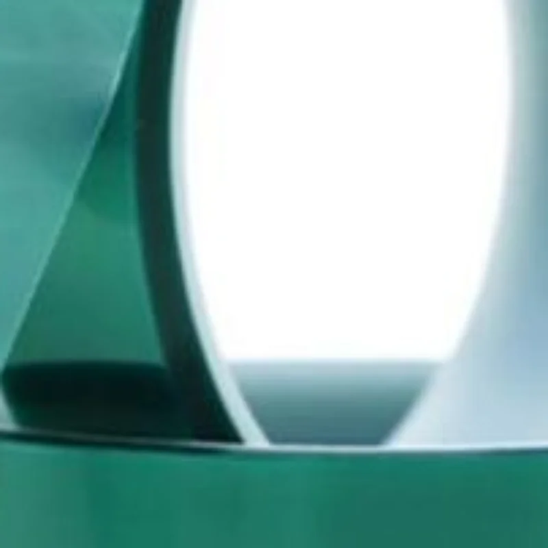 33M/Roll PET Green High Temperature Tape Adhesive Masking Tape Heat Resistant Film For Painting Electroplating Protection