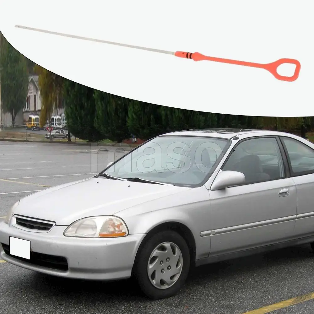 Car Engine Oil Dipstick Accessories 15650-P2F-A00 For Honda Civic 1.6L 1996 1997 1998 1999 2000 Civic Del Sol 1.6L 1996-1997