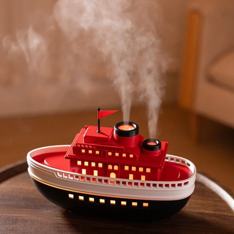 Ship Essential Oil Diffuser 300ML Desktop USB Sprayer Aromatherapy Air Humidifier 7Colorful Lights 4H Timing