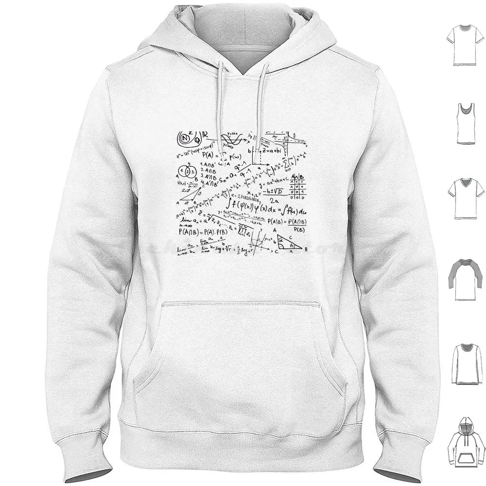 Mathematics Hoodies Long Sleeve Mathematics Math Science Geek Nerd Physics Maths Algebra Calculus Funny School