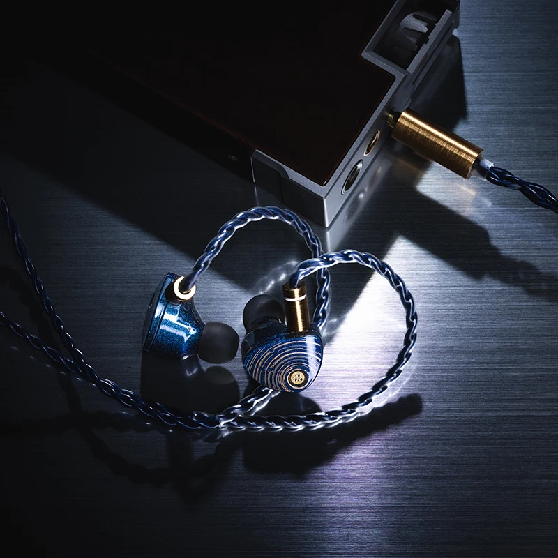 سماعة أذن MoonDrop Starfield2 IEM Starfield II الديناميكية داخل الأذن Starfield 2 مع كابل قابل للفصل