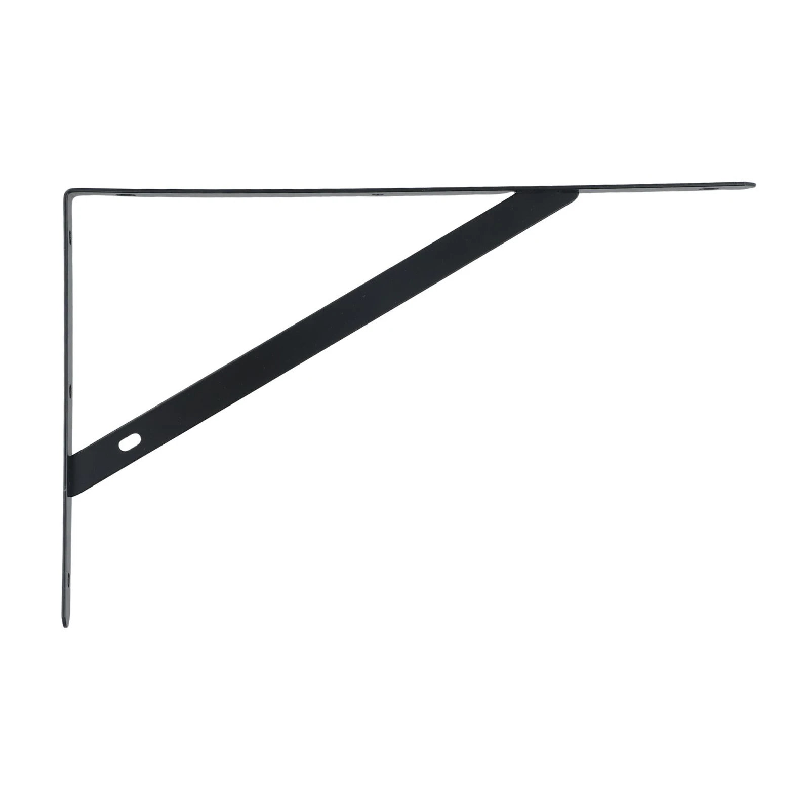 2x Metal Shelf Bracket L Shape Thickened Corner Brace Shelf Right Angle Bracket Tripod Wall Shelf Supporting Fixing Partitions image 5