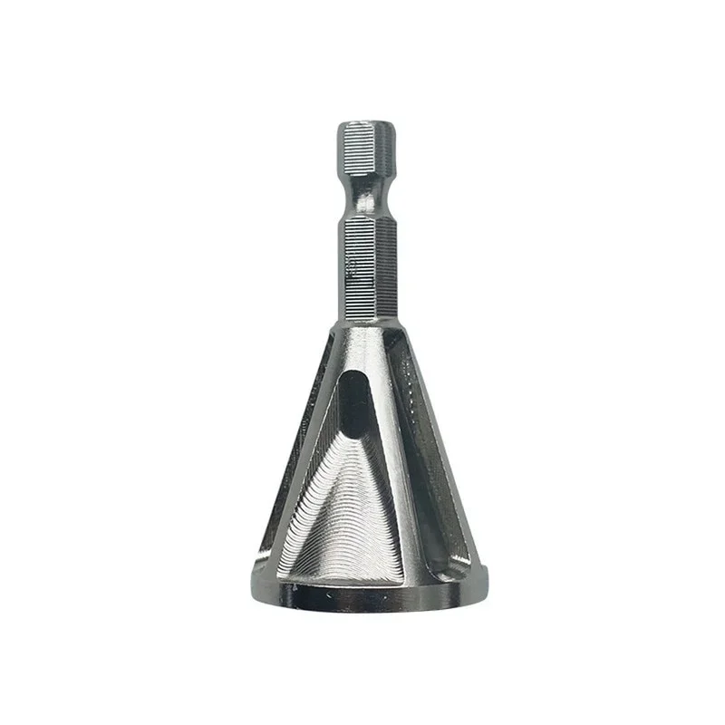 

Stainless Steel Deburring External Chamfer Tool Drill Bit Remove Burr Silver Accessories Hand Tools Woodworking