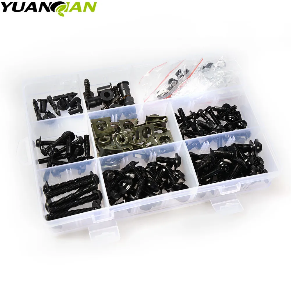 مسامير عالمية للدراجات النارية باستخدام الحاسب الآلي ، مشابك قفل ، مسامير لهوندا Vfr800 ، Vfr1200 ، CBR300 ، CBR650F ، CB650F ، BMW #4