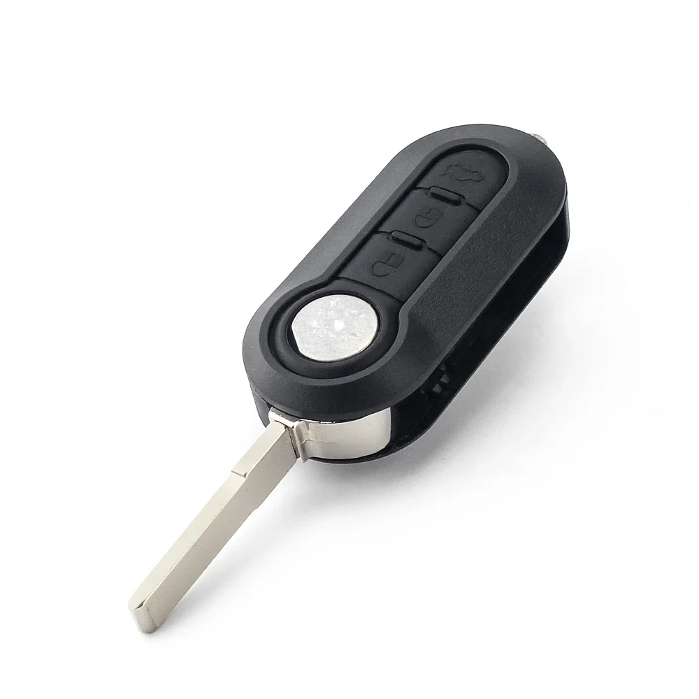KEYYOU Car Remote Control Key For Fiat 500 500L MPV Ducato Citroen Jumper Peugeot Boxer 2008-2015 433.92Mhz ID46 3 Buttons Key