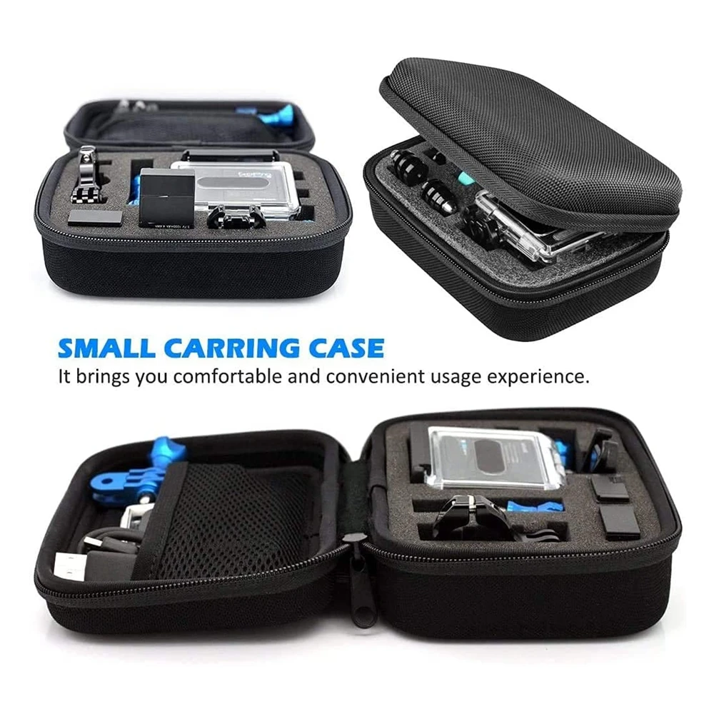 Duo gopro Case Small Medium Large Size Accessory Anti-shock Storage Bag Box For Hero11 10 9 8 7 SJCAM M20 SJ6 SJ7 Action Camera