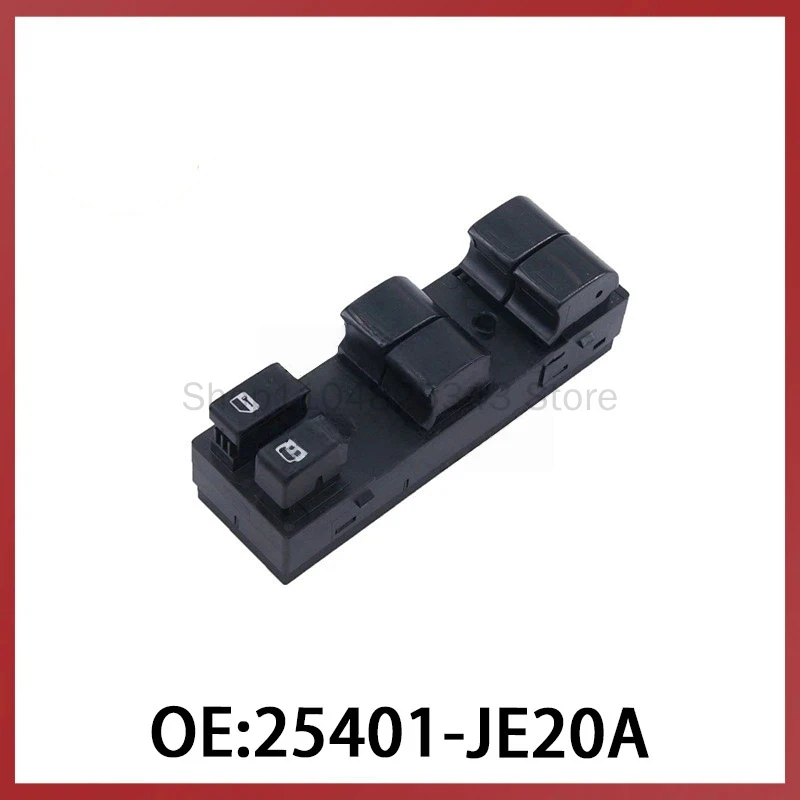 25401-JE20A is suitable for Nissan Qashqai left drive glass lifter switch power window switch