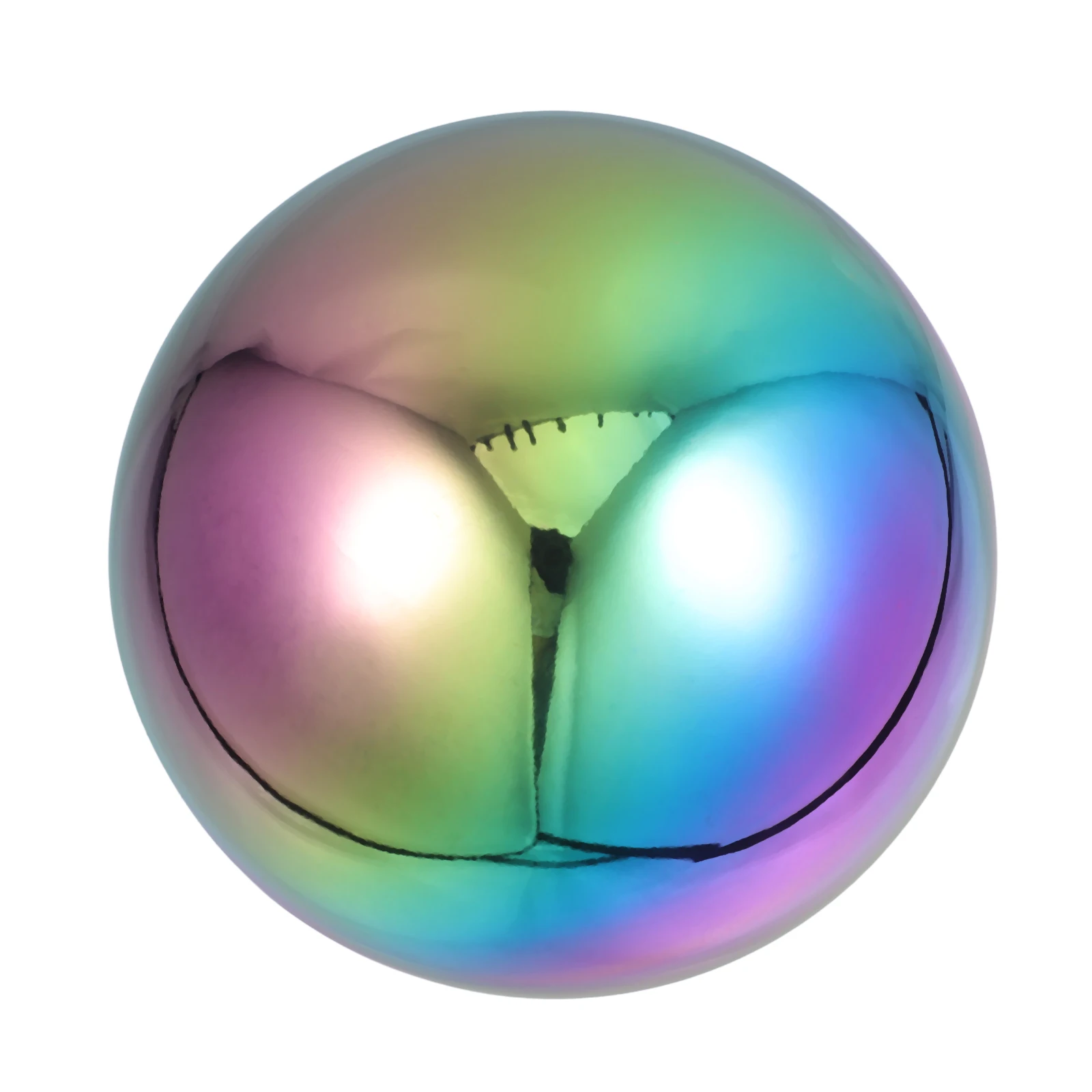 

Mirror Reflective Ball 15CM Stainless Steel Shiny Gazing Sphere Outdoor Garden Decoration Hollow Ball Ornament Mirror Sphere