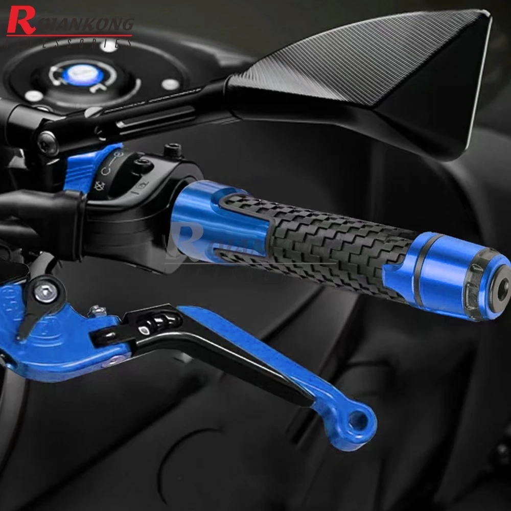 For SUZUKI GSXR600 GSX-R GSXR 600 GSX R600 2006 2007 2008 2009 2010 Motorcycle Handle Grips Ends Adjustable Clutch Brake Levers