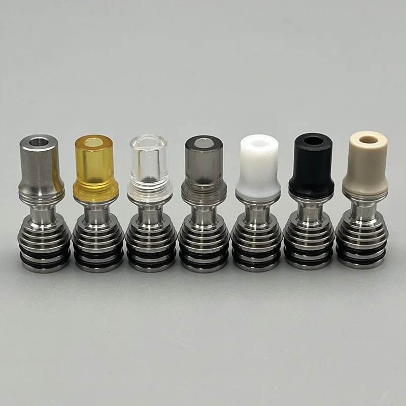 Vape Tombo Giri Baby Style Four One Five 415 Style 510 Drip Tip 316ss，for berserker v3 mtl rta kayfun x rta atomizer Tank