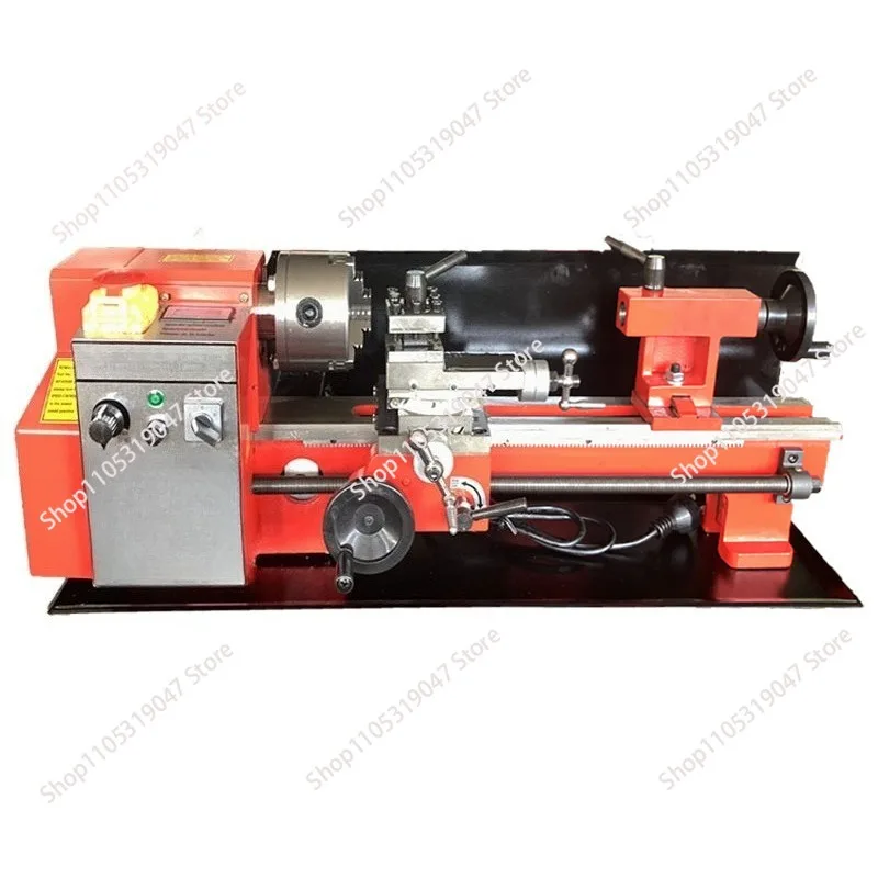 CJ0618 Small Lathe Metal Household Micro Lathe DIY Teaching Multifunctional Mini Lathe view 5