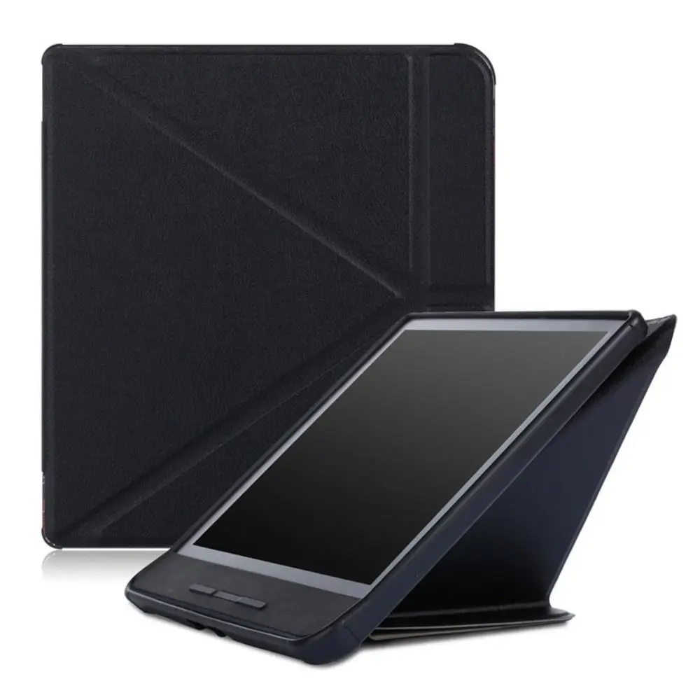 Auto Wake/Sleep 8 inch e-Reader Case Multi-folding Stand Shockproof Folio Funda Anti Scratch Soft for Rakuten Kobo Forma