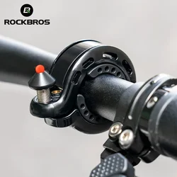 ROCKBROS Bike Bell Cycling Loud Horn Bicycle Handlebar Bell Hidden Bell Safety Warning Alarm Bike Ring Bell MTB Bike Accessories