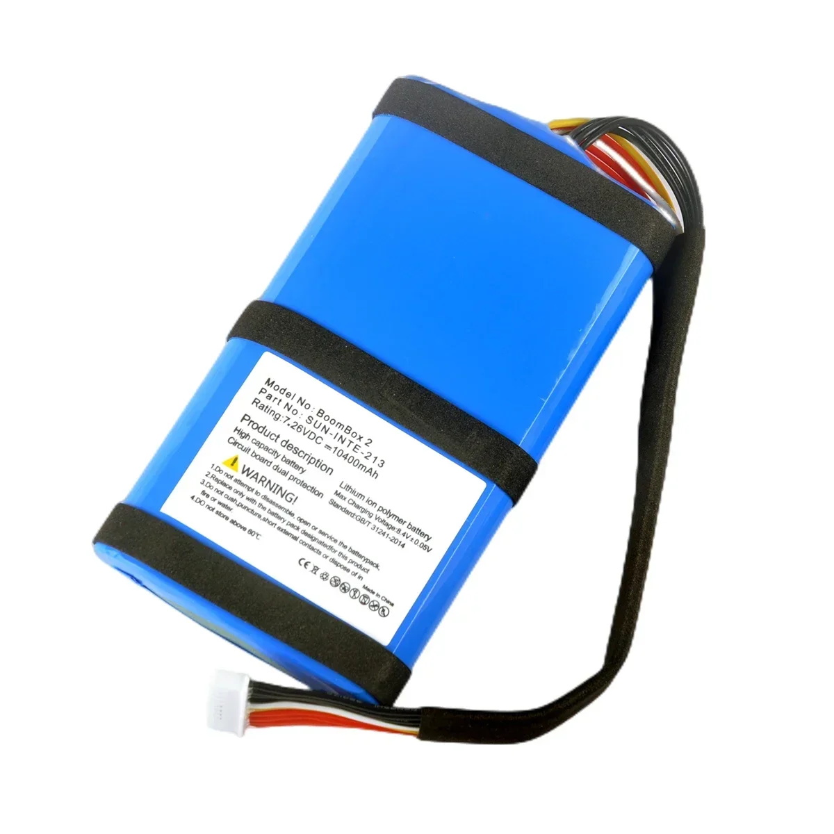 Batteria originale SUN-INTE-213 SUN-INTE-268 10400mAh per batteria di ricambio per altoparlante JBL Boombox 2 boomboox2.