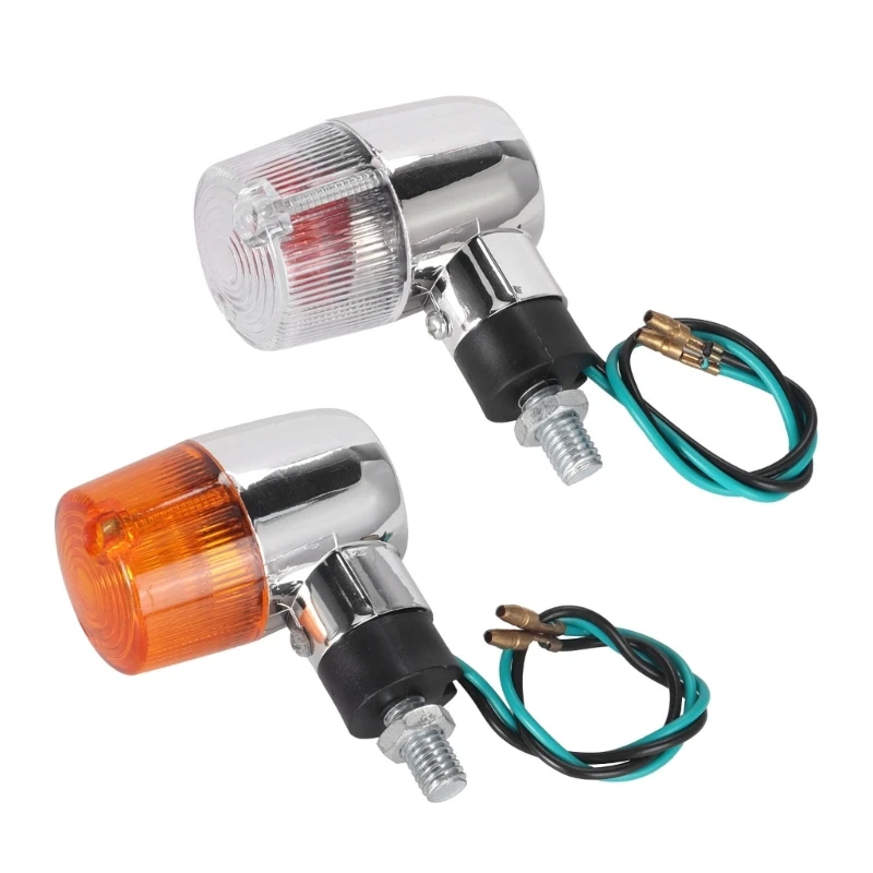 Retro Mini Turn Lamp Compact Size Simple Wiring Universal Compatibility For Small And Cruiser Motorcycles