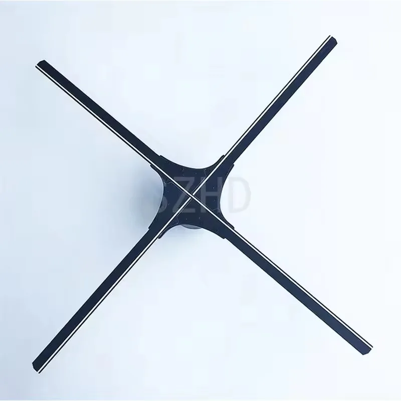 NEW Advertising Equipment 42cm 3D Advertising Hologram Fan Wifi SD Card Upload Content Advertising Display Projector 3d Fan