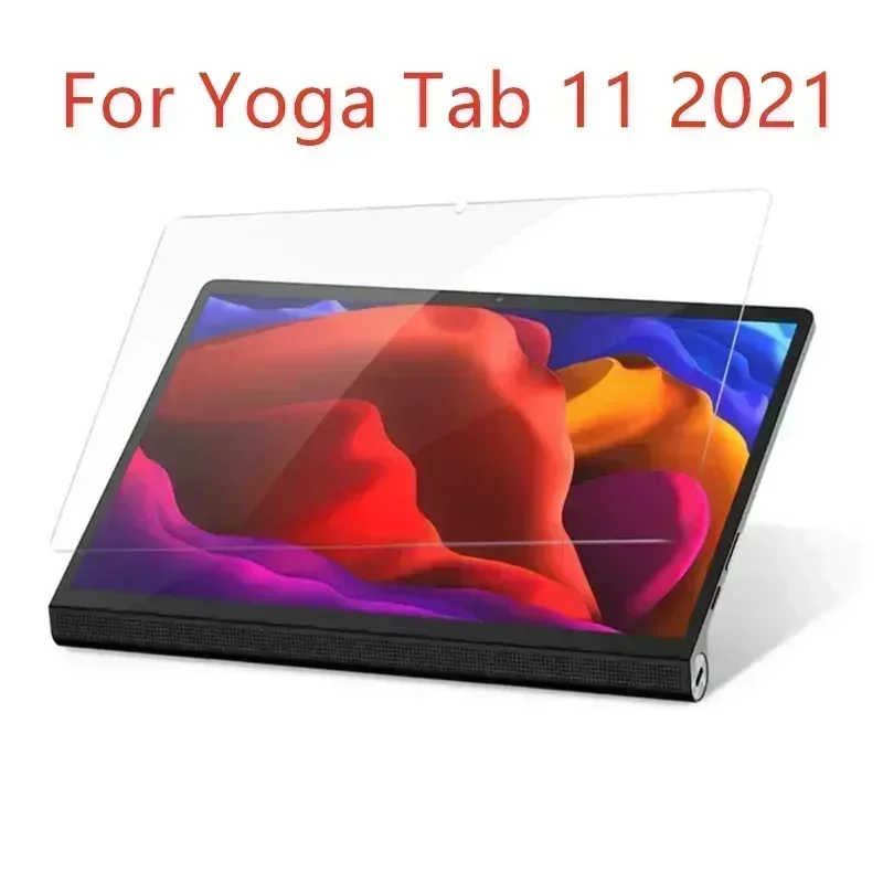 Для Lenovo Yoga Tab 11 2021, защитная пленка из закаленного стекла для экрана 11,0 дюймов, устойчивая к царапинам HD прозрачная защитная пленка без пузырьков