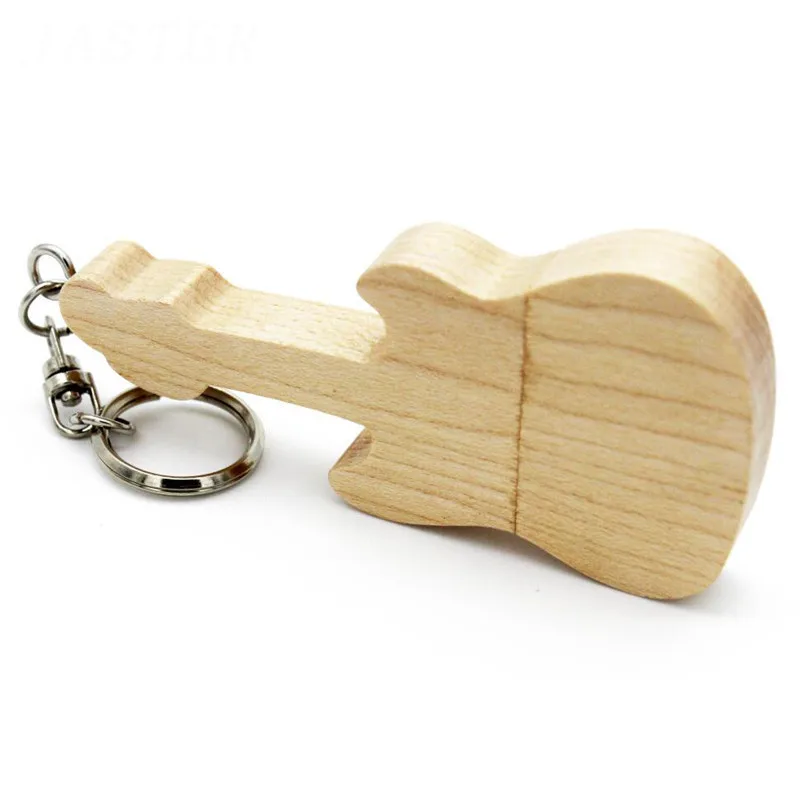 10 قطعة/الوحدة الغيتار الخشبي محرك فلاش USB 128 جيجابايت شحن مخصص شعار الذاكرة عصا 64 جيجابايت 100% القدرة الحقيقية محرك القلم 32 جيجابايت الإبداعية هدية