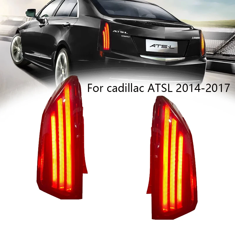 

Car Styling Taillights for Cadillac ATS-L LED Tail Lamp 2014-2017 ATS L Tail Light DRL Rear Turn Signal Automotive Accessories