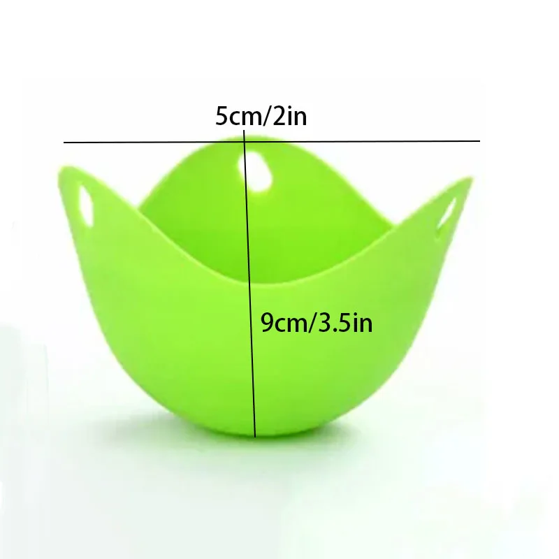 High Temperature Resistant Silicone Egg Cooker, Environmentally Friendly Food-grade Egg Steamer, Color Silicone Egg Cooker